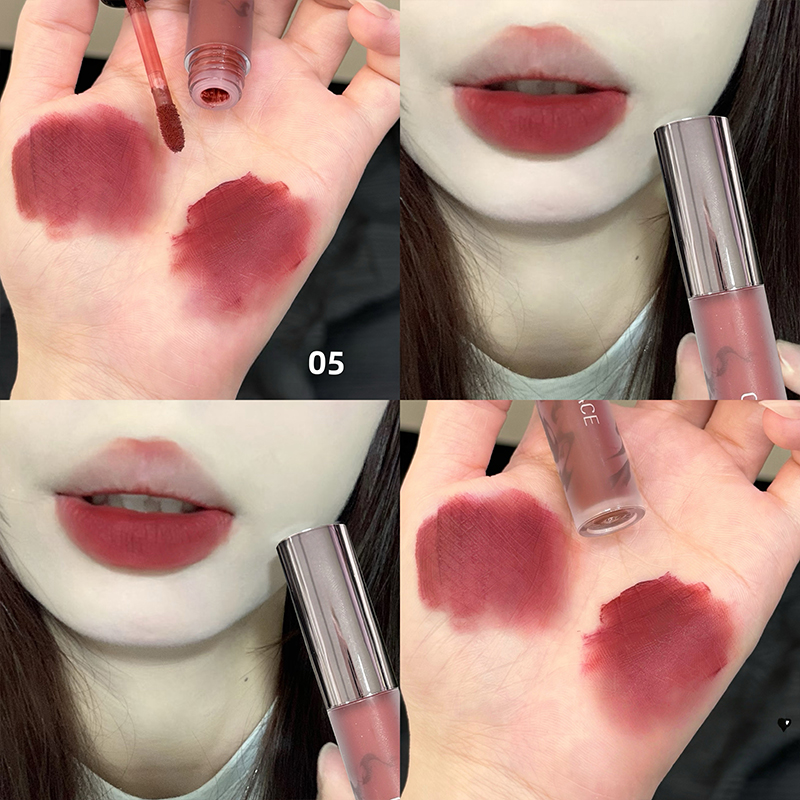 Lip Tint Korean - Rossetto Liquido Opaco Rosso CACE Velvet