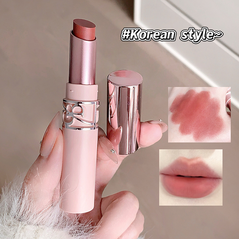 Lip Tint Korean - Rossetto Opaco Morbido BILY BEAR, Effetto