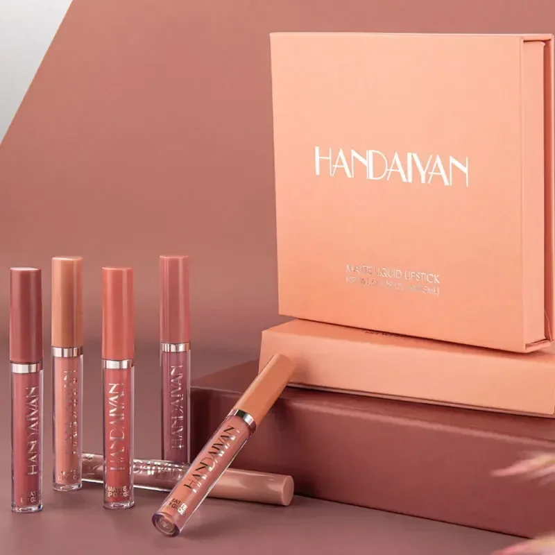 HANDAIYAN 6 PZ Set di rossetti - Lip Tint Korean recensione e prezzo